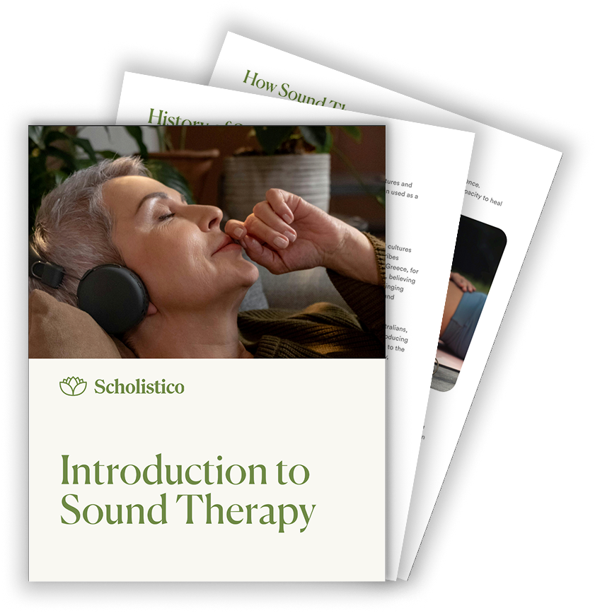 Discover sound therapy — start your free introductory course today.
